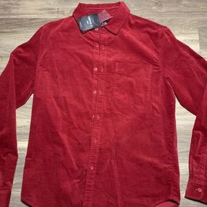 Red Velvet button up
